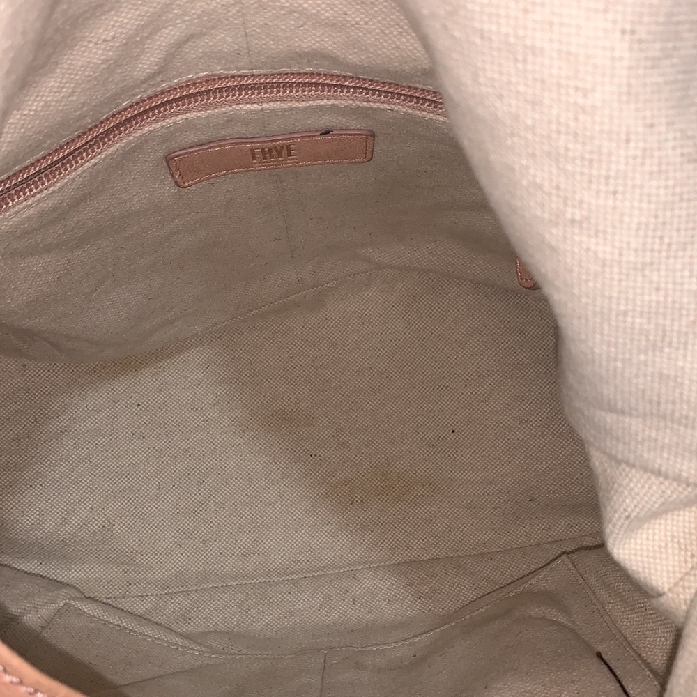 💗Frye Madison Leather Hobo Bag -Blush- Dusty-Rose - Picture 12 of 16